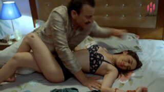 Sasura 2023 Hulchul Originals Hindi XXX Web Series Ep 4 – porn movies
